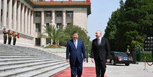 Prezidentin Pekində rəsmi qarşılanma mərasimi oldu - YENİLƏNİB
