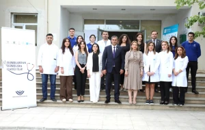 “Həmkardan həmkara qayğı ilə” sosial layihəsi Şabranda - FOTOLAR