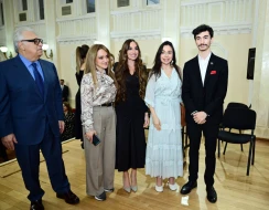 Leyla və Arzu Əliyevalar konsertdə - FOTOLAR