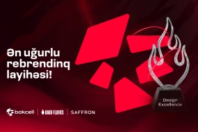 “Bakcell” “Ən uğurlu rebrendinq layihəsi” mükafatı ilə təltif olundu