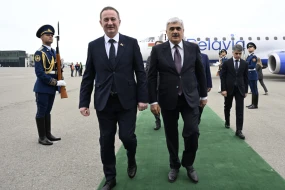 Belarusun Baş naziri Azərbaycandadır - FOTOLAR