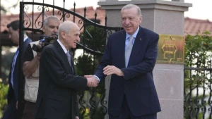 Ərdoğan Bağçalını evində ziyarət etdi 