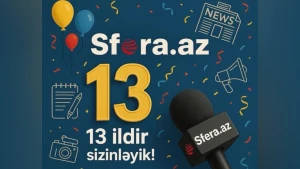 Sfera.az 13 yaşında