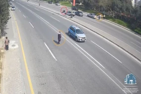 Bakıda ana və övladını maşın vurdu – ANBAAN GÖRÜNTÜLƏR
