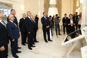Gəncə Regional Vəkil Bürosunun yeni inzibati binasının açılışından FOTOLAR