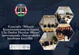 Gəncədə elmi-praktiki konfrans keçirildi - FOTOLAR
