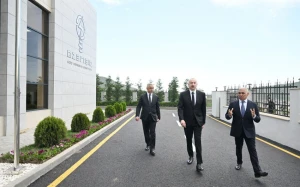 İlham Əliyev “Xocalı” yarımstansiyasının açılışını etdi