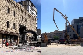 Bakıda məşhur restoran SÖKÜLÜR
