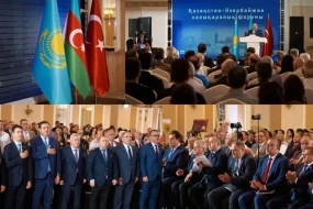 Almatıda “Qazaxıstan-Azərbaycan Beynəlxalq Forumu\"ndan FOTO/VİDEO