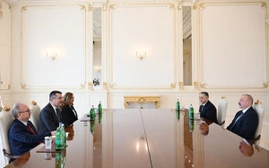 Prezident daha bir qəbul keçirdi
