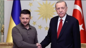 Ərdoğan-Zelenski görüşü başladı