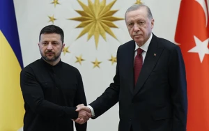 Ərdoğan-Zelenski görüşü başladı