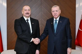 Prezident Albaniyada Ərdoğan ilə görüşdü - VİDEO