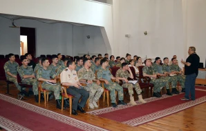 Azərbaycan ordusunda psixoloqlarla görüş keçirilib - FOTO