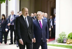İlham Əliyev və Viktor Orban mətbuata birgə bəyanatla çıxış etdilər