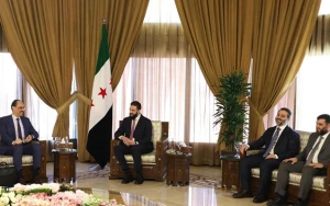 İbrahim Kalın Suriya lideri ilə görüşdü