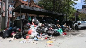 Priştinada zibil problemi böhrana səbəb oldu