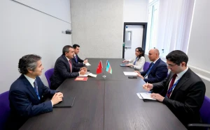 Elm və təhsil naziri türkiyəli həmkarı ilə görüşdü