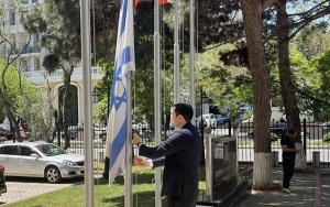 İsrailin Bakıdakı səfirliyində bayraq yarıya endirildi