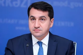 Hikmət Hacıyevdən Ağdam dəmiryolu stansiyası ilə bağlı PAYLAŞIM