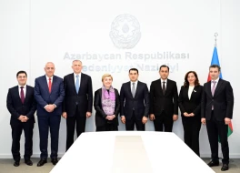 Adil Kərimli gürcü həmkarı ilə müzakirə apardı - FOTOLAR