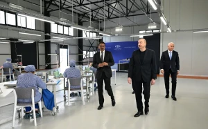 Prezident Laçına getdi - Fotolar