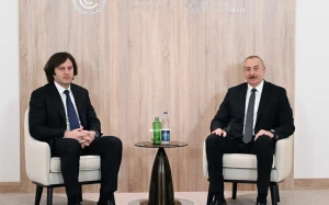 İrakli Kobaxidze İlham Əliyevi təbrik etdi