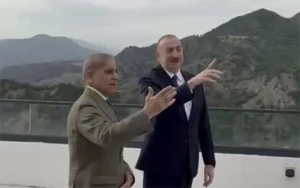Şahbaz Şərif Laçının mənzərələri ilə tanış oldu - FOTO/VİDEO