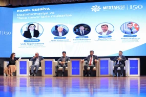 “Dezinformasiya və fake news-larla mübarizə” mövzusunda panel müzakirə keçirildi