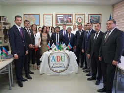 Özbəkistanda Azərbaycan dili və mədəniyyəti mərkəzinin açılışı oldu - FOTOLAR