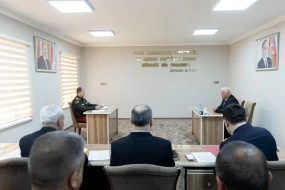 Vilayət Eyvazov rəislərə tapşırıqlar verdi - FOTO/VİDEO