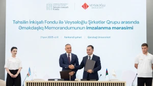 \"Veysəloğlu\"dan Qarabağ Universitetinə təhsil dəstəyi – 50 tələbəyə təqaüd ayrıldı