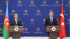 Ceyhun Bayramov Hakan Fidanla&nbsp;danışdı
