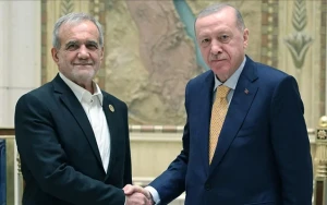 Ərdoğan Pezeşkianla İran-İsrail gərginliyini&nbsp;müzakirə etdi