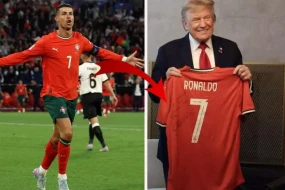 Ronaldo Trampa hədiyyə göndərdi