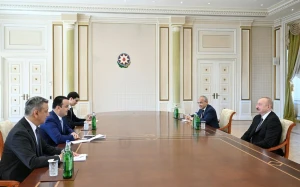 Prezident qəbul keçirdi - Foto