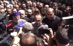 Ermənistanda xüsusi təyinatlılar II Qareginin iqamətgahına daxil oldu - VİDEO