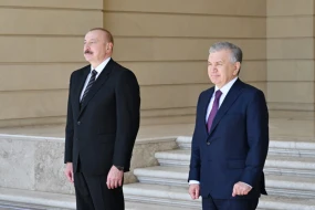 Özbəkistanın Azərbaycandakı səfirliyinin yeni binasının açılışı olub