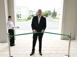 Xankəndi Konqres Mərkəzinin açılışından FOTOLAR