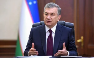 Mirziyoyev Fəxri xiyabanı ziyarət etdi