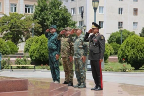 Hərbi prokuror Naxçıvanda görüş keçirdi - FOTO