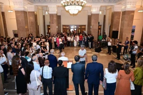  “Sənin adın nədir?” adlı ilk tanıtım sərgisinin açılışından FOTOLAR