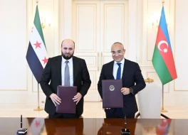 SOCAR-la Suriya Hökuməti arasında Memorandum imzalandı