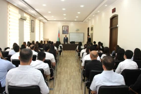 &nbsp;Anar Bağırov ədliyyə orqanlarına qəbul olunan şəxslərə icbari tədris keçib