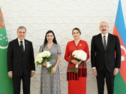 Leyla Əliyeva həmin görüşdən fotolar paylaşdı