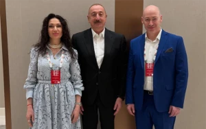 Birgə fotolarını paylaşaraq Prezidentə təşəkkür etdi - Fotolar