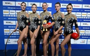 Gimnastlarımızdan 2 qızıl, 1 gümüş medal