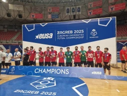 Azərbaycanlı tələbələri Futzal Çempionatının qalibi oldu - FOTOLAR