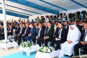 Azərbaycan qazının Suriyaya nəql olunma mərasimindən FOTOLAR