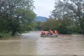 Rusiyada daşqın - Küçələri su basdı